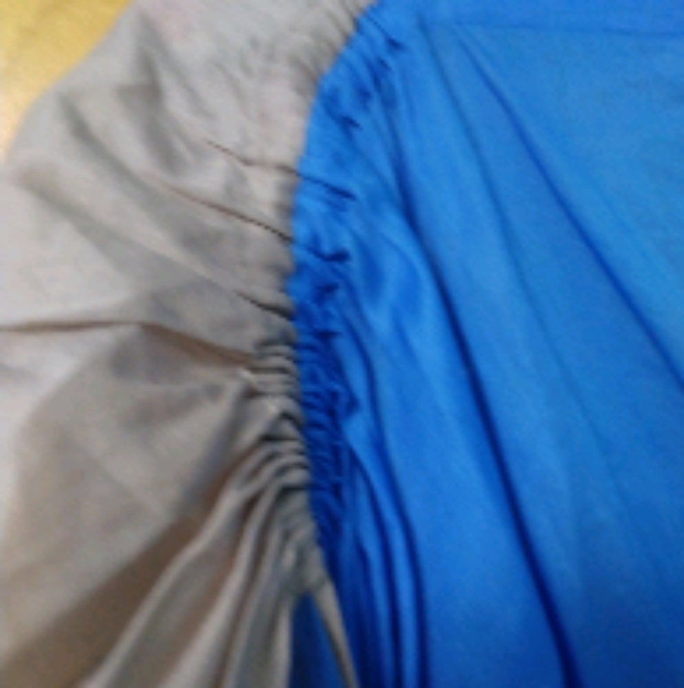 Jil Sander Color Block Drawstring 100% Cotton Dre… - image 1